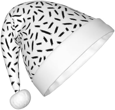 Salelf Strokes Texture Santa Hat for Kids