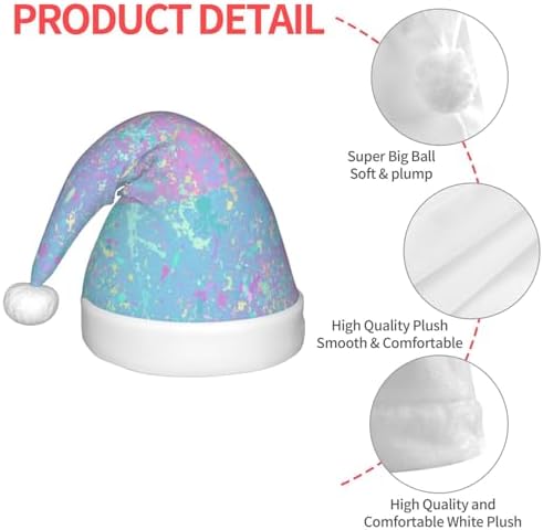 Salelf Fantasy Gradient Santa Hat for Kids