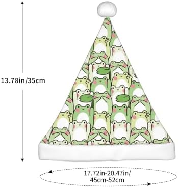 Cute Frog Santa Hat for Kids Baby Christmas Party Headwear