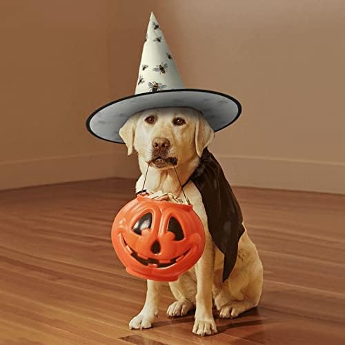 Bee Print Witch Hat for Halloween Parties and Cosplay
