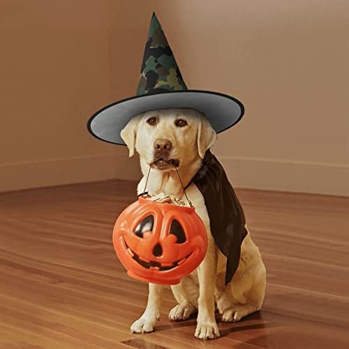 Camouflage Pattern Witch Hat for Halloween and Carnival