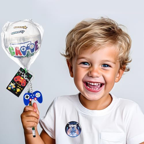 HyDren 212 Pcs Game Themed Party Favor Set