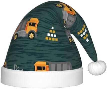 Big Machine Santa Hat for Kids Kids Christmas Hat Plush Holiday Hat
