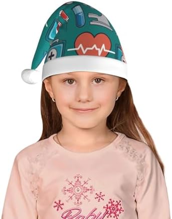 Salelf Medical Elements Santa Hat for Kids