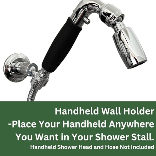 High Sierra All Metal Handheld Shower Holder - Chrome Finish