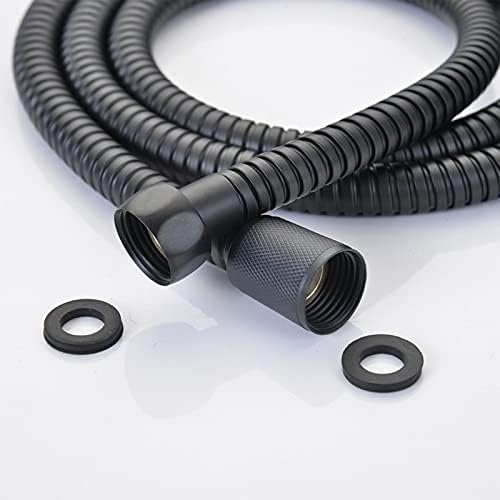 Uwerfm High Pressure Handheld Shower Head ABS Black 3 Modes