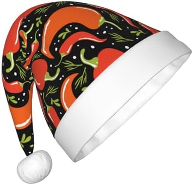 Red Hot Chili Santa Hat for Kids Baby Christmas Party Headwear
