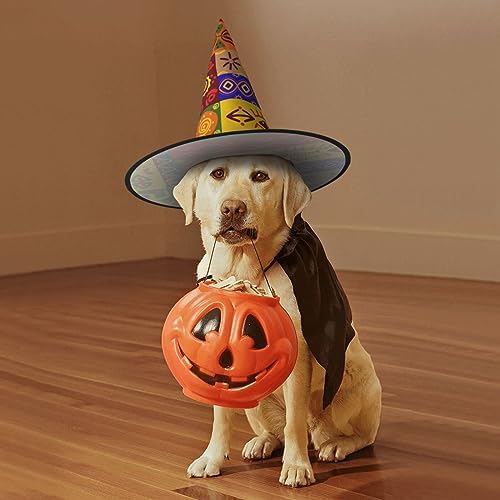 African National Patterns Print Witch Hat for Halloween and Parties