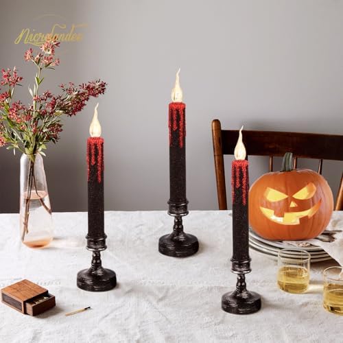 Nicrolandee Flameless Candles with Remote Control