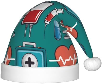 Salelf Medical Elements Santa Hat for Kids