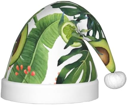 Salelf Watercolor Green Santa Hat for Kids
