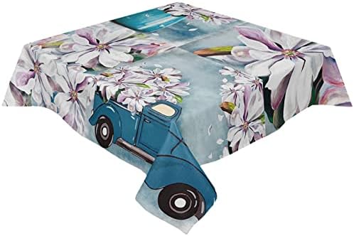 ZOE GARDEN Square Waterproof Tablecloth