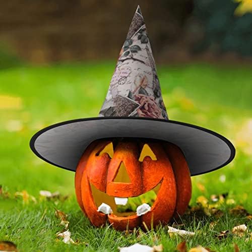 Flower Eiffel Tower Witch Halloween Hat Costume Party