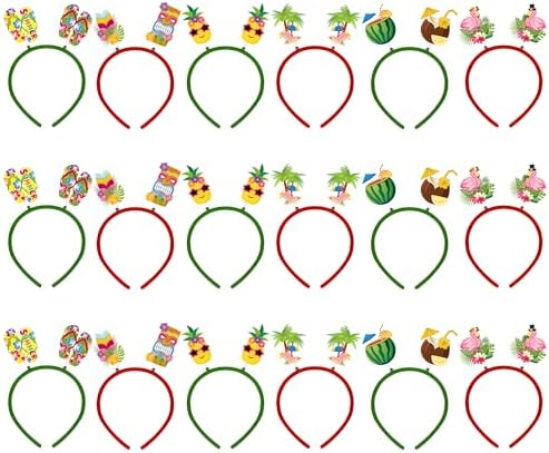 KatchOn Hawaiian Headbands Pack of 18