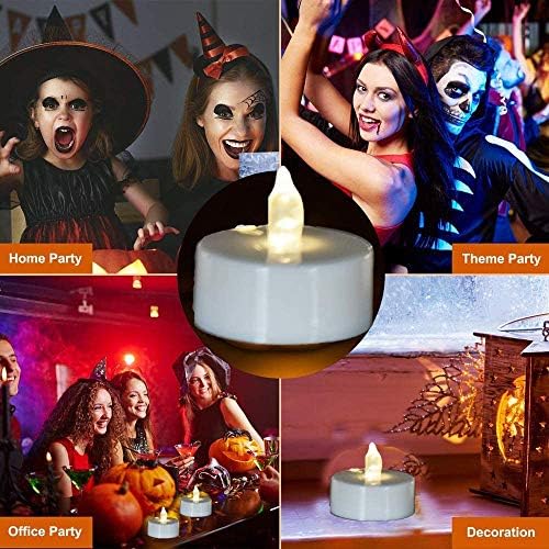 Tappovaly 100 Pack Battery Operated LED Tea Lights