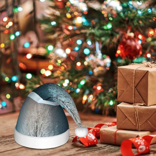 Salelf Winter Rabbit Santa Hat for Kids Baby Christmas Hat