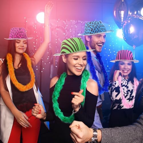 JaGely 60 Pack Halloween Neon Party Supplies