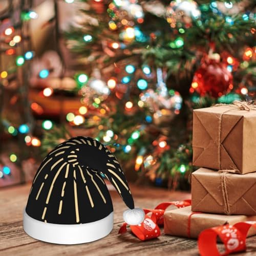 Happy Fathers Day Santa Hat for Kids Baby Christmas Hat