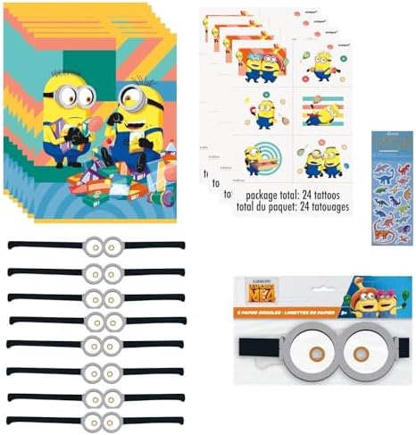 Despicable Me Birthday Party Favor Bundle