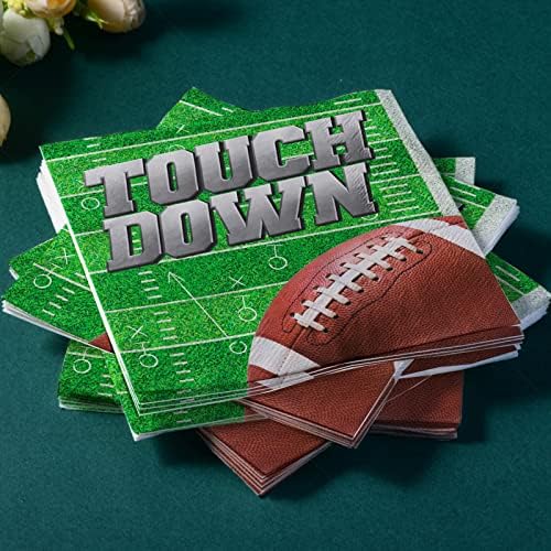 Football Party Supplies Kit Serve 50 Includes Plates Napkins Decorations