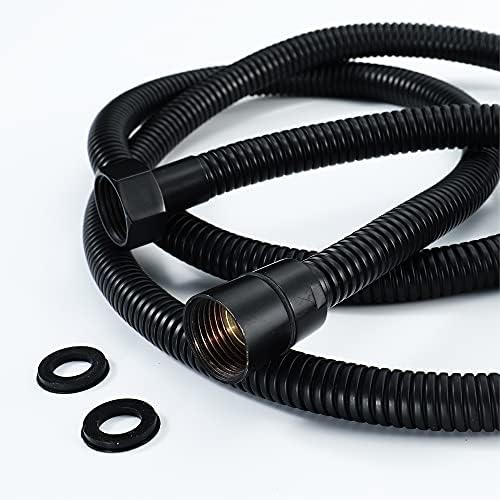 Uwerfm Brass Handheld Shower Head Kit with Holder and Hose