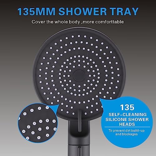 High Pressure Handheld Shower Head with 3 Modes 1