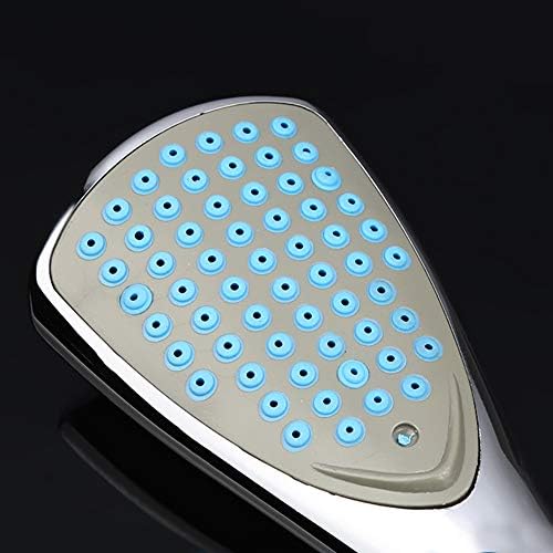FJYDM Handheld Showerhead with Chrome Finish and Water Saving Features