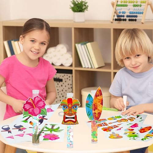 Cinrobiye 24 Pcs Tropical Party Favor Kit