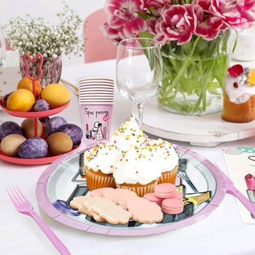 122pcs Spa Party Tableware Kit - 20 Guests