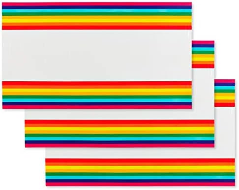 American Greetings Rainbow Party Table Covers 3 Pack