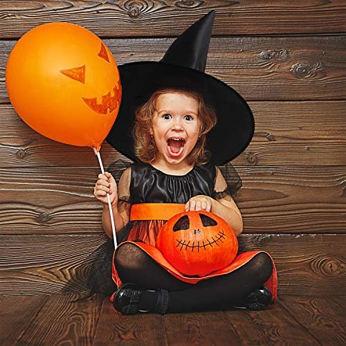 Aneco Halloween Witch Hats 12 Pcs Black One Size