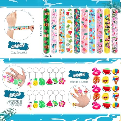 159 Pcs Hawaiian Luau Party Favors Set