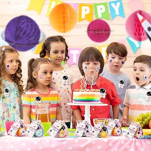 Pink Outer Space Party Favor Pack 84 Pieces