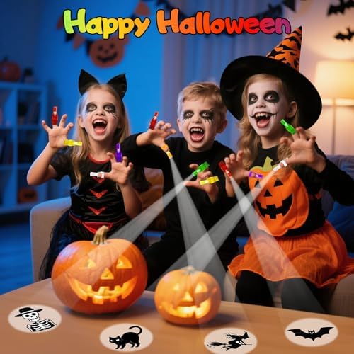 Budbof 36PCS Halloween LED Finger Lights