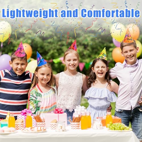 CANREVEL 12 PCS Party Hats for Kids Adults