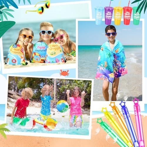 Honeydak 6 Piece Pool Party Favors Set