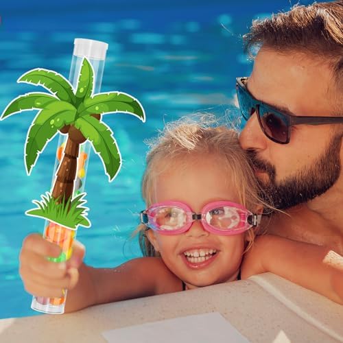 Cinrobiye 24 Pcs Tropical Party Favor Kit