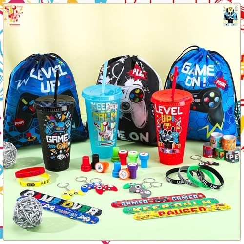48 Piece Video Game Party Favor Set