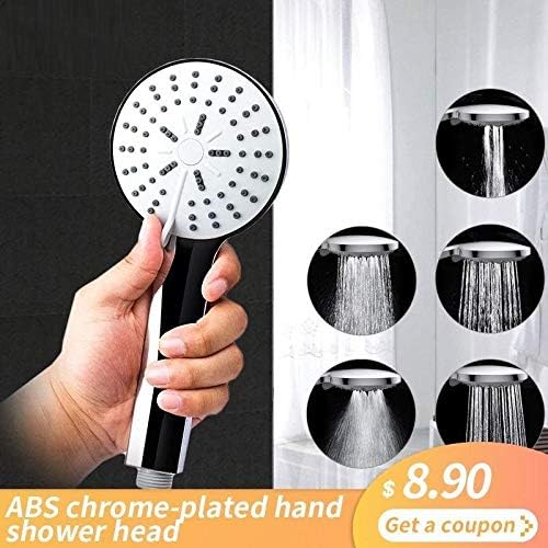 FJYDM Five Function Chrome Hand Showerhead