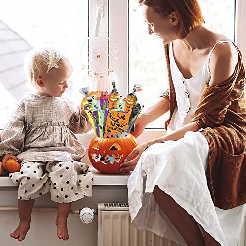 200PCS Halloween Party Favors for Kids Stationery Set