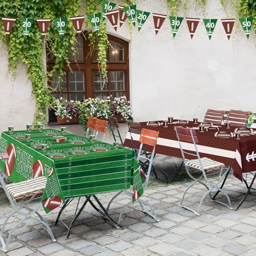 99 Pcs Football Party Supplies Set for 24 Guests