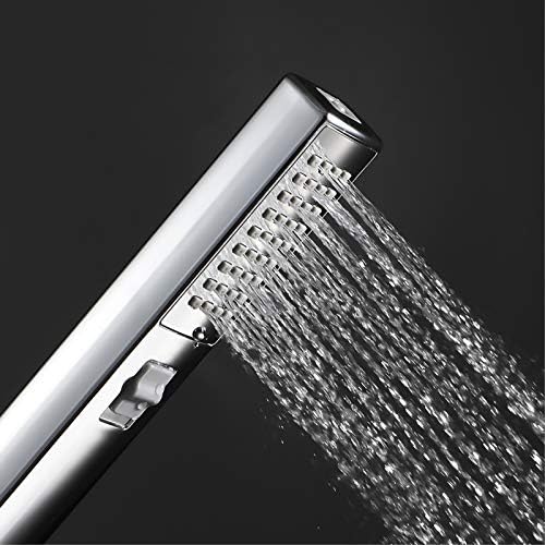 LMJYU Handheld Shower Head 2 Functions Black