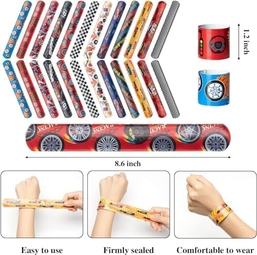 Haooryx Racing Party Favor Packs 74Pcs