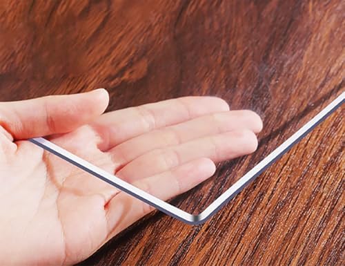 Clear Vinyl Tablecloth Protector Rectangle 15mm Thick