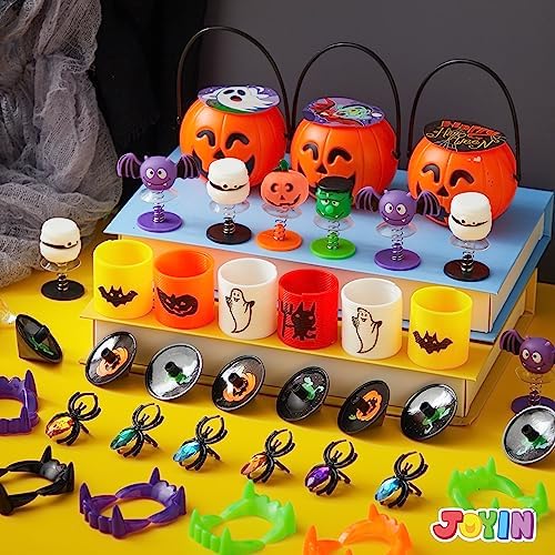 JOYIN Halloween Toy Gifts 144 PCS Trick or Treat Set