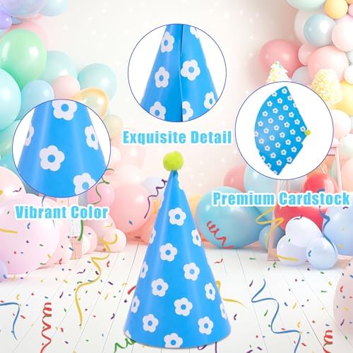 CANREVEL 12 PCS Party Hats for Kids and Adults