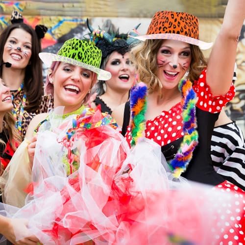 JaGely 60 Pack Halloween Neon Party Supplies