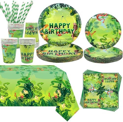 KEFAN Snake Party Tableware Set for 20 Guests