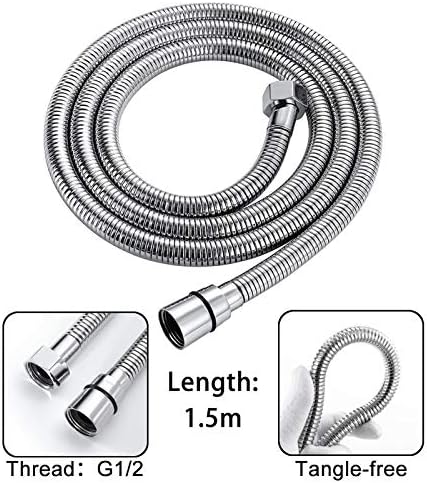 UWEREBFM Handheld Shower Head with 5 Modes