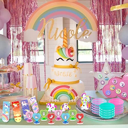 78 PCS Unicorn Party Favors for Girls